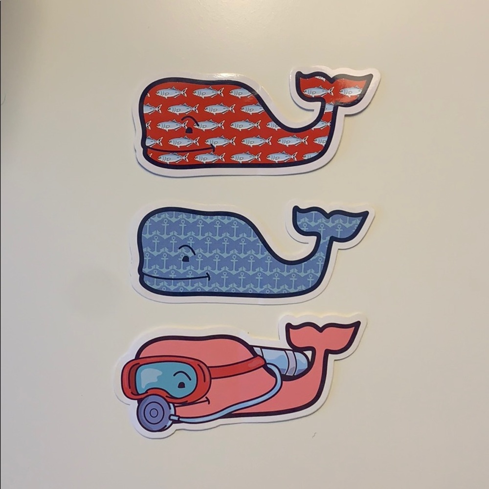 Vineyard Vines Stickers Set of 3